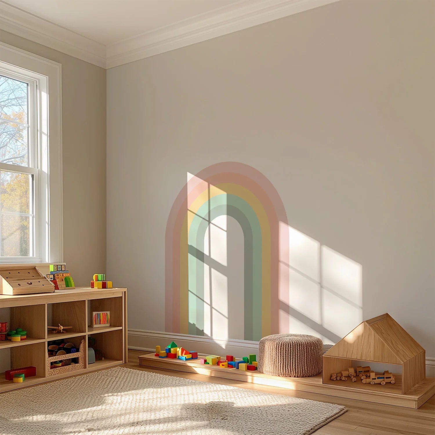 Rainbow Arch - Sage Sunrise - Medium - DW12. Decals