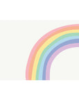 Rainbow Half Wall Decal - DW3. Sun Clouds