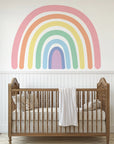 Rainbow Pastel Wall Decal - DW3. Sun Clouds