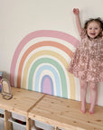 Rainbow Pastel Wall Decal - DW3. Sun Clouds