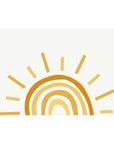 Rainbow Sun Wall Decal - DW3. Clouds