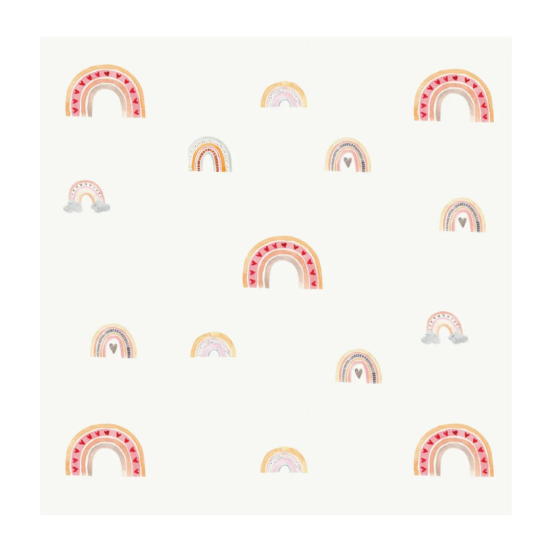 Rainbows Wall Decal - DW3. Rainbow Sun Clouds