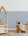 Rectangle Wall Panels - Light Pink & Blue - DW11.