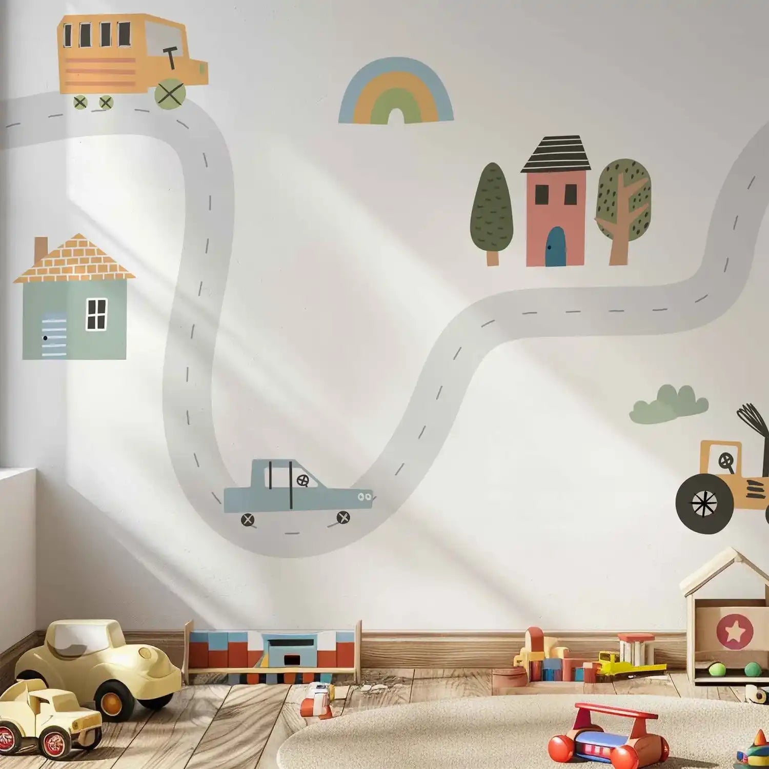 Road Tripping Wall Decals - DW9. Transport