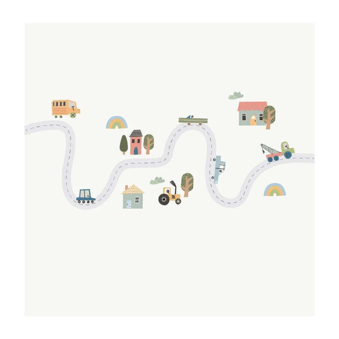 Road Tripping Wall Decals - DW9. Transport