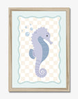 Sandy the Seahorse Print - WP1. Wall Prints