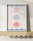 Shell Trio Print - WP1. Wall Prints