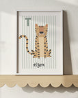 T is for Tiger Print - WP1. Wall Prints