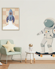 The Cosmic Crew Astronaut Feature Decals - Galaxy Glider