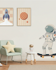 The Cosmic Crew Astronaut Feature Decals - Space Border