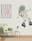 The Cosmic Crew Astronaut Feature Decals - Space Border