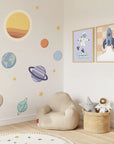 The Solar System Wall Decals - DW7. Space
