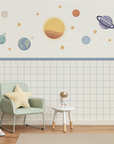 The Solar System Wall Decals - DW7. Space