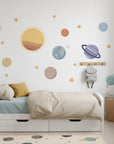 The Solar System Wall Decals - DW7. Space