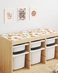 Trofast Top Fruity Peaches Decal - Furniture Decals