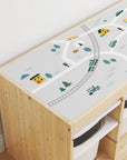 Trofast Top Road Map Decal - Furniture Decals - Trofast Tops
