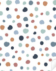 Trofast Tub Abstract Dots Warm Decals - Furniture Decals