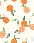 Trofast Tub Fruity Peaches Decals - Furniture Decals