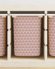 Trofast Tub Scallops Nude Decals - Furniture Decals
