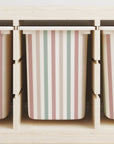 Trofast Tub Stripes Neutral Decals - Furniture Decals