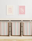 Trofast Tub Stripes Neutral Decals - Furniture Decals