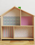 Vintage Florals Flisat Dollhouse Decals - Furniture Decals