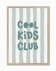Wall Print: Cool Kids Club - WP1. Prints