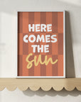 Wall Print: Here Comes the Sun - WP1. Prints