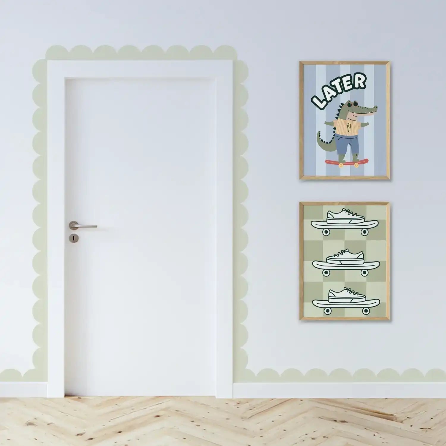 Wall Print: Skateboard Stack - WP1. Prints