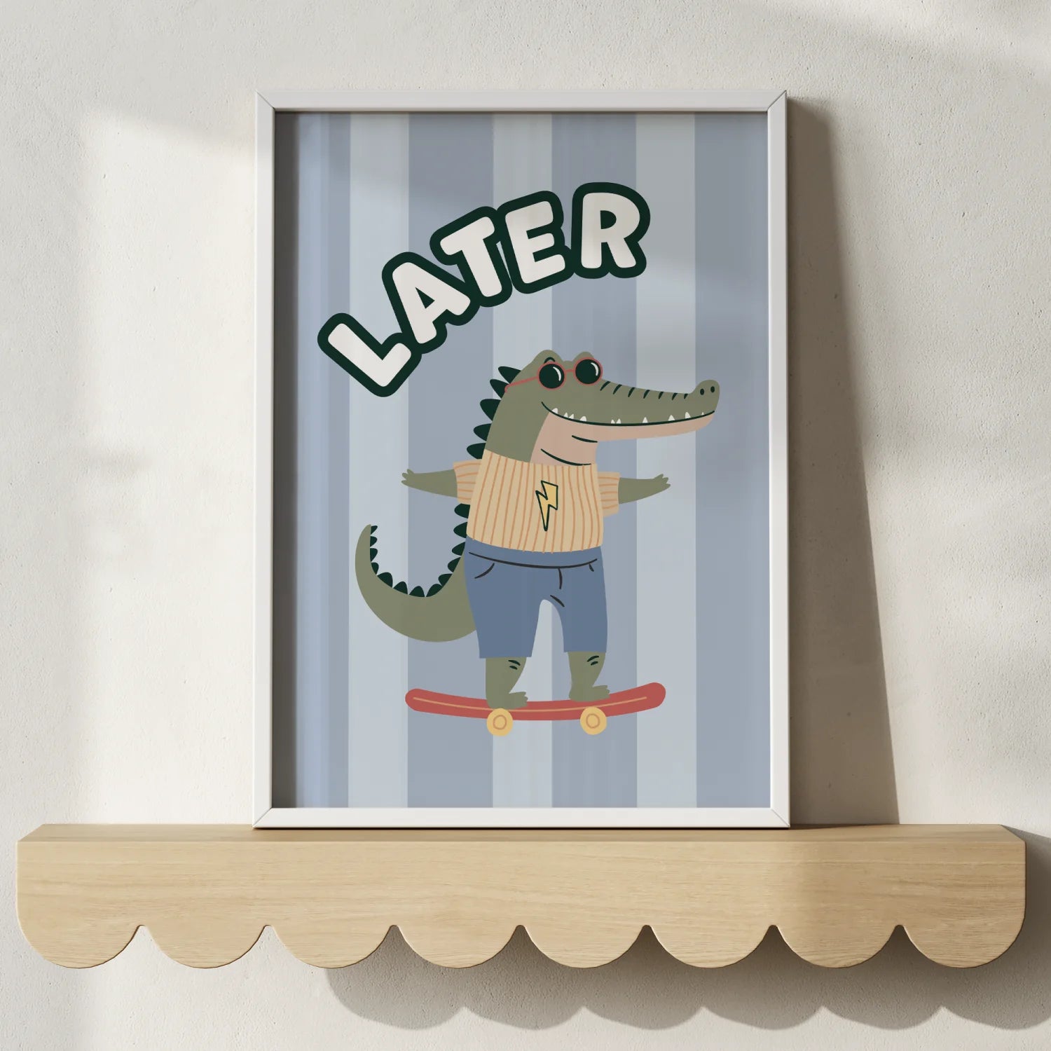 Wall Print: Later Alligator - WP1. Prints