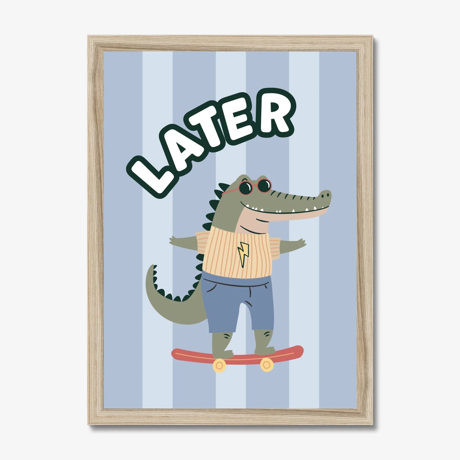 Wall Print: Later Alligator - WP1. Prints