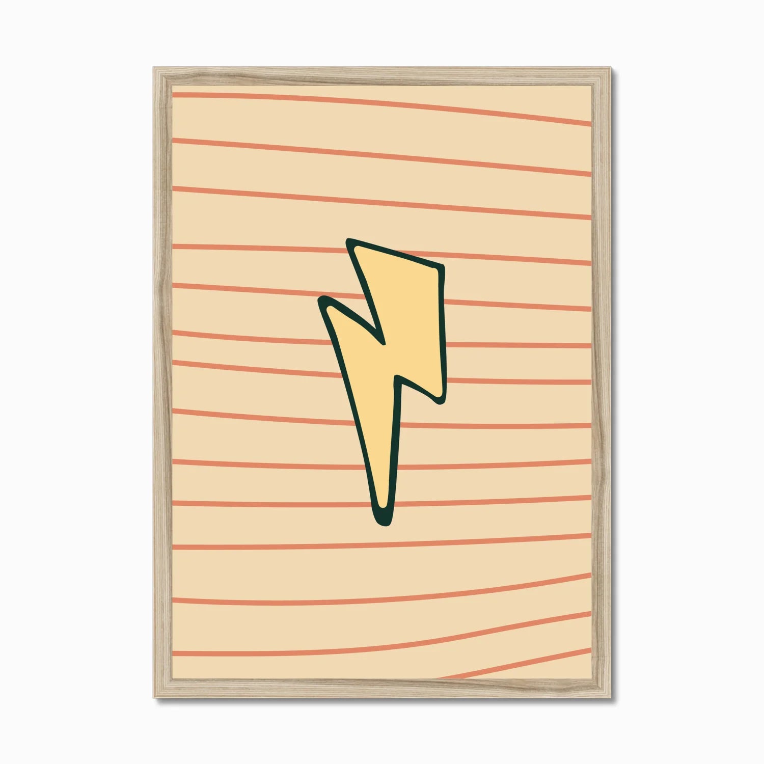 Wall Print: Lightning Bolt - WP1. Prints