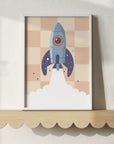 Wall Print: Rocket Launch - WP1. Prints