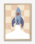 Wall Print: Rocket Launch - WP1. Prints