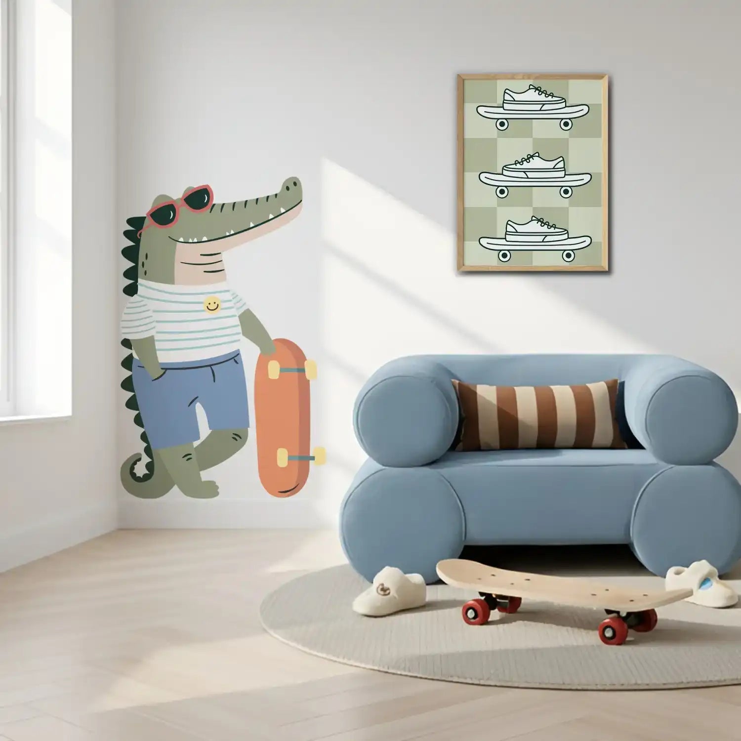 Wall Print: Skateboard Stack - WP1. Prints