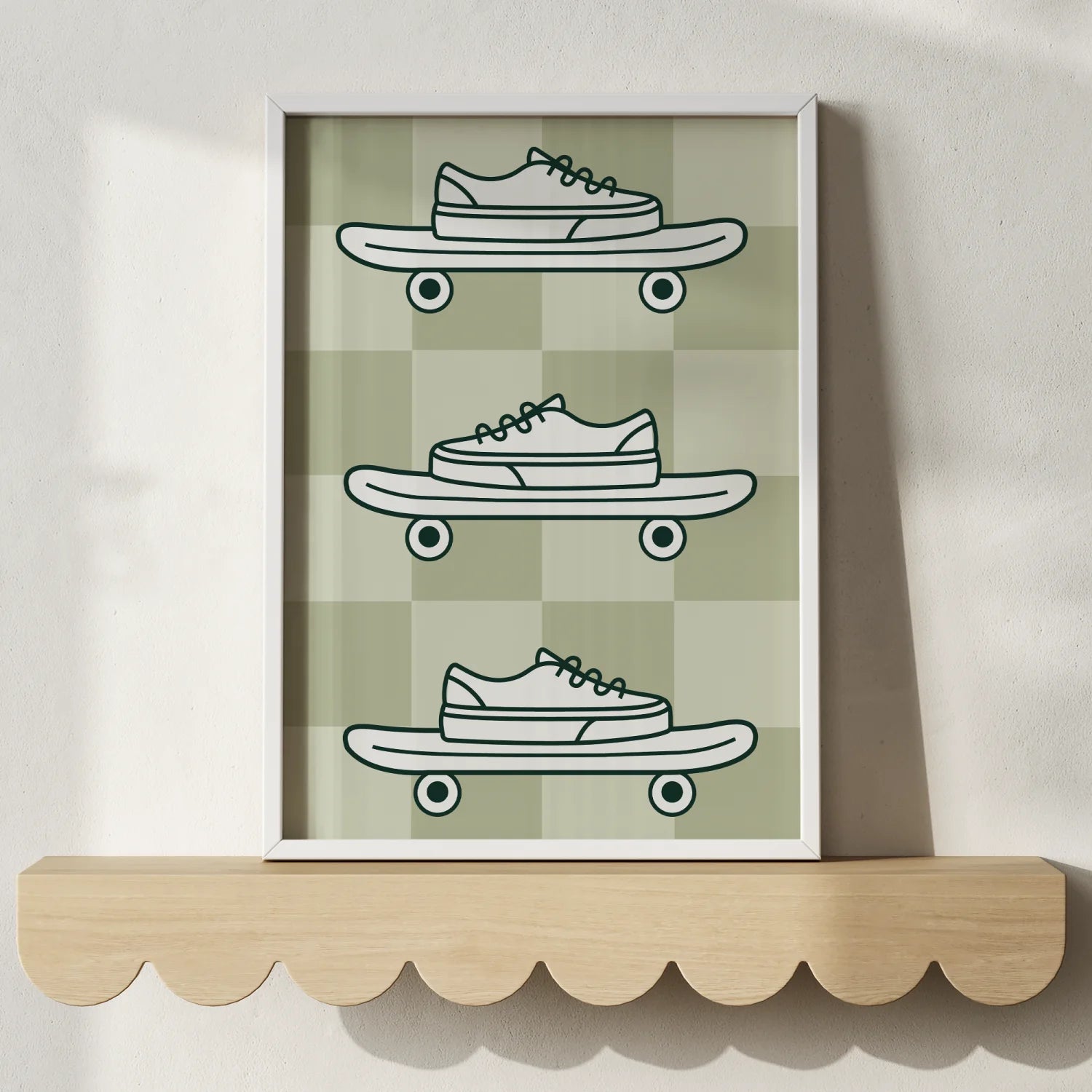 Wall Print: Skateboard Stack - WP1. Prints