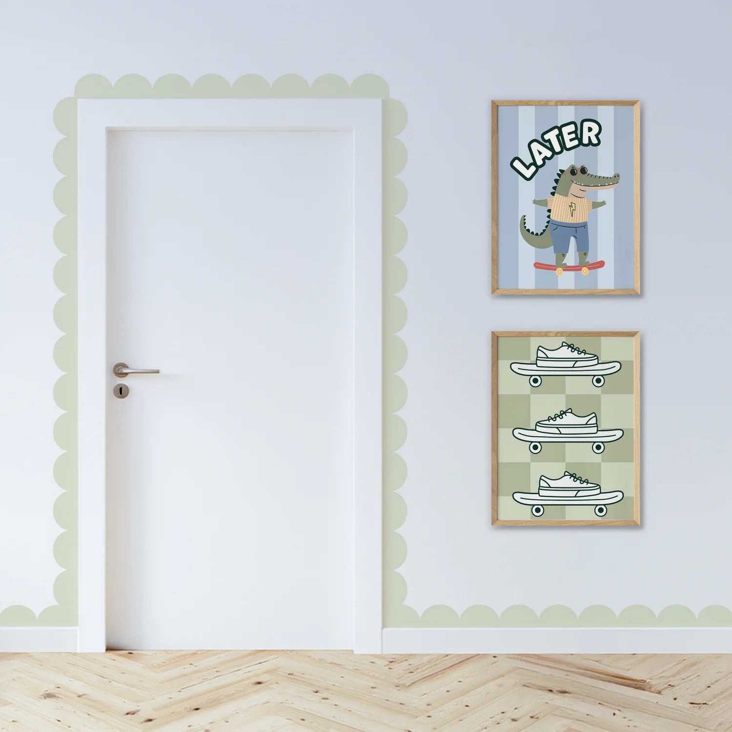 Wall Print: Skateboard Stack - WP1. Prints