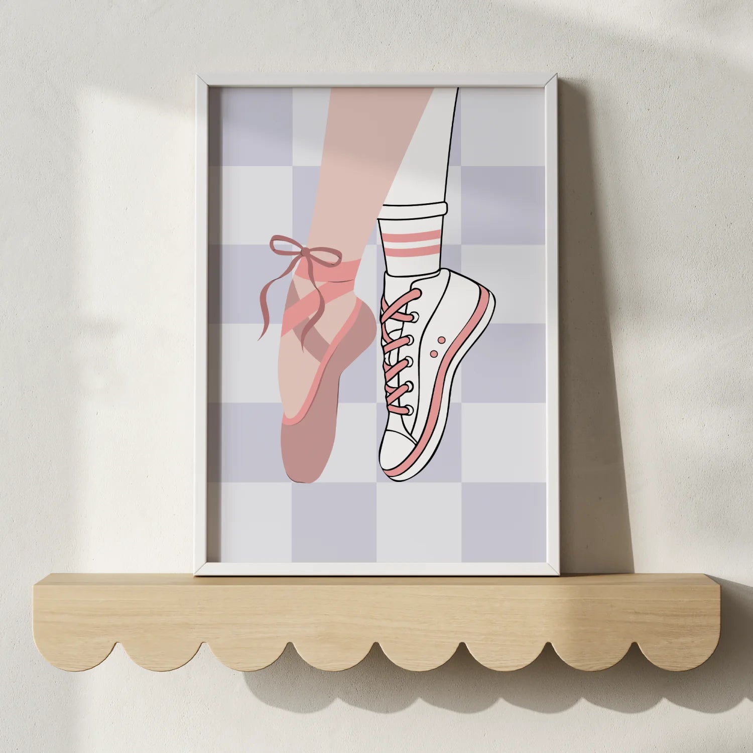 Wall Print: Twirls and Kicks - WP1. Prints
