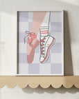 Wall Print: Twirls and Kicks - WP1. Prints