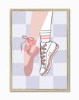 Wall Print: Twirls and Kicks - WP1. Prints