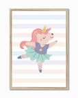 Wall Print: Unicorn on Pointe - WP1. Prints