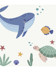 Whale and Friends Wall Decals - DW5. Animal
