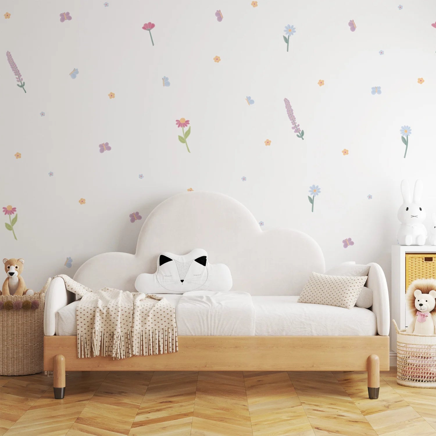 Wild Flowers Wall Decal - DW2. Floral Decals