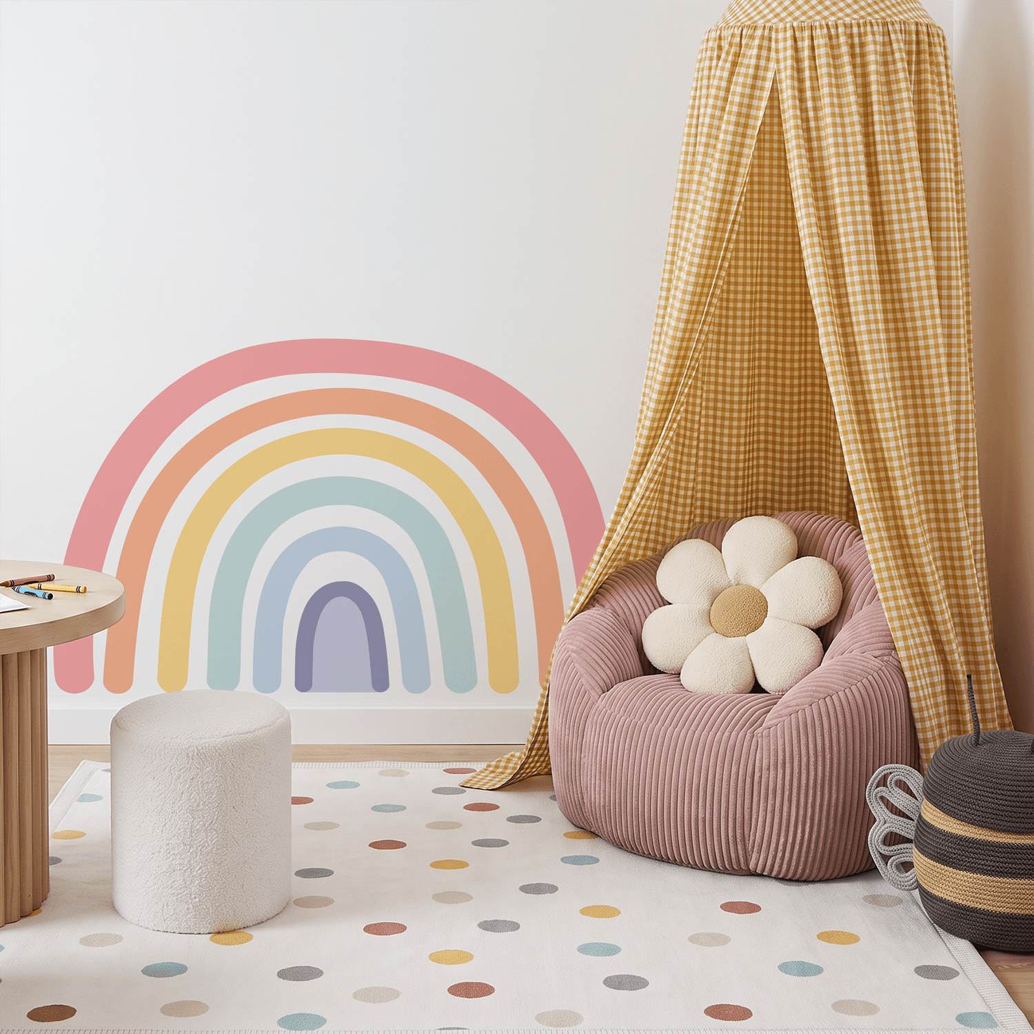 Rainbow Pastel Application Guide