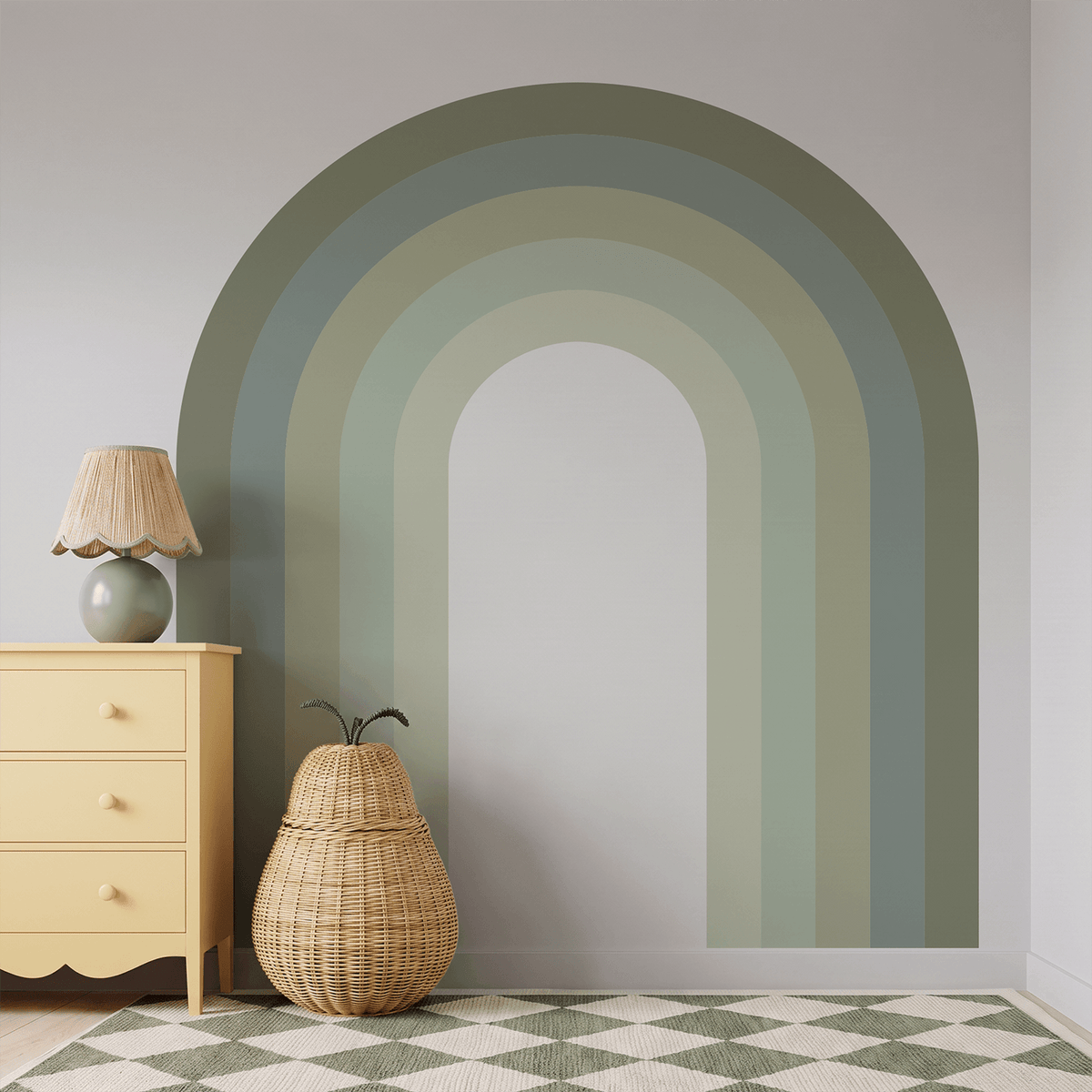Rainbow Arch Wall Decal