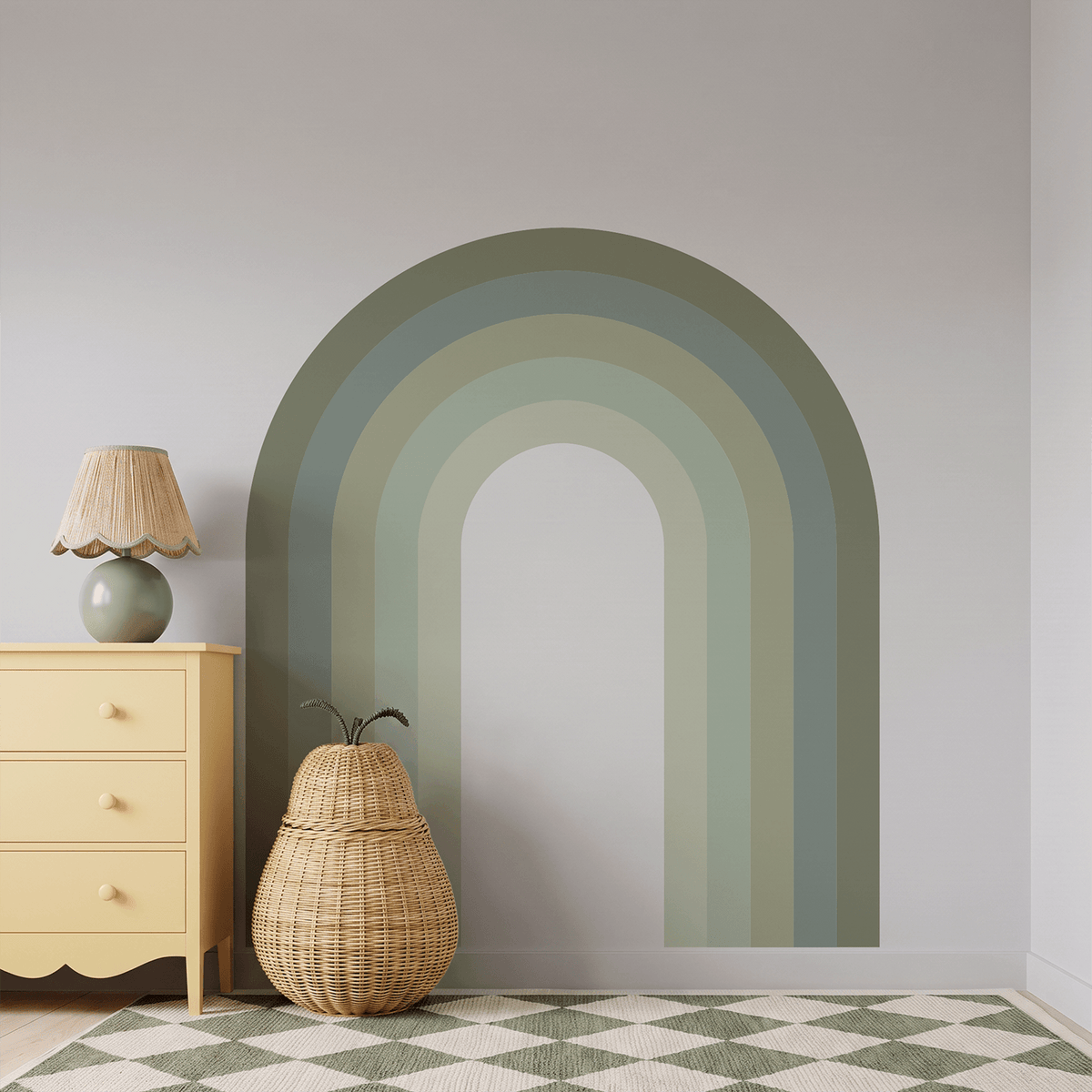 Rainbow Arch Wall Decal
