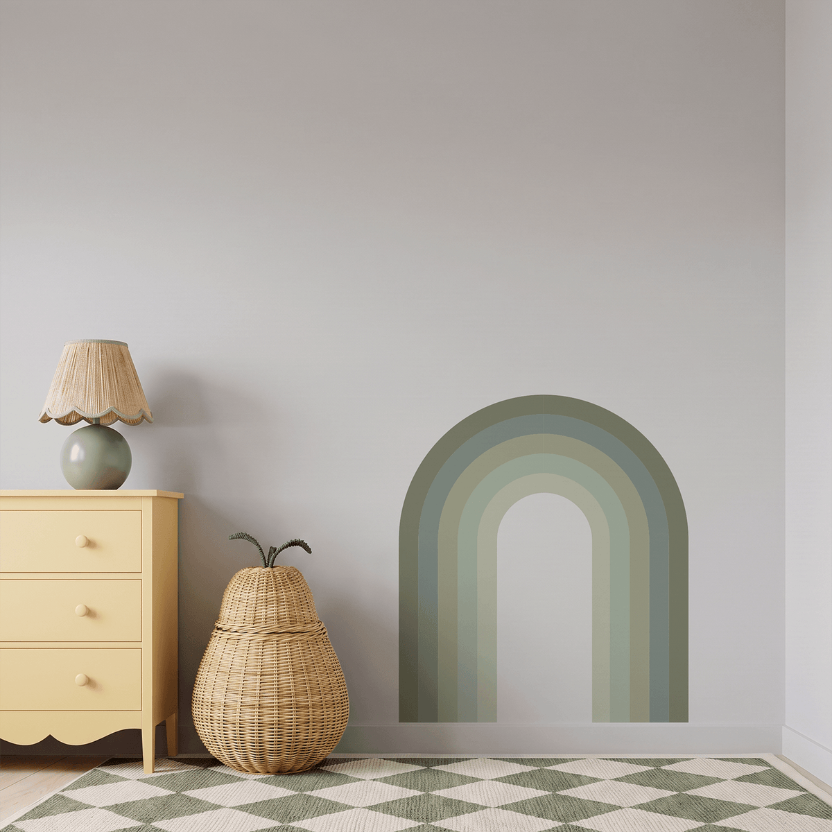 Rainbow Arch Wall Decal