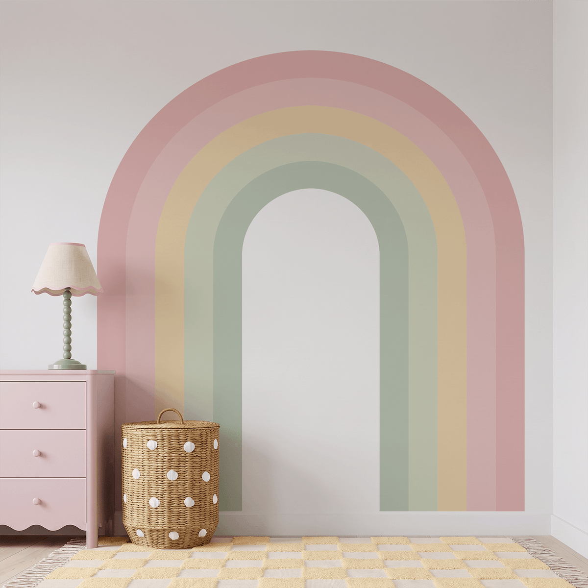 Rainbow Arch Wall Decal