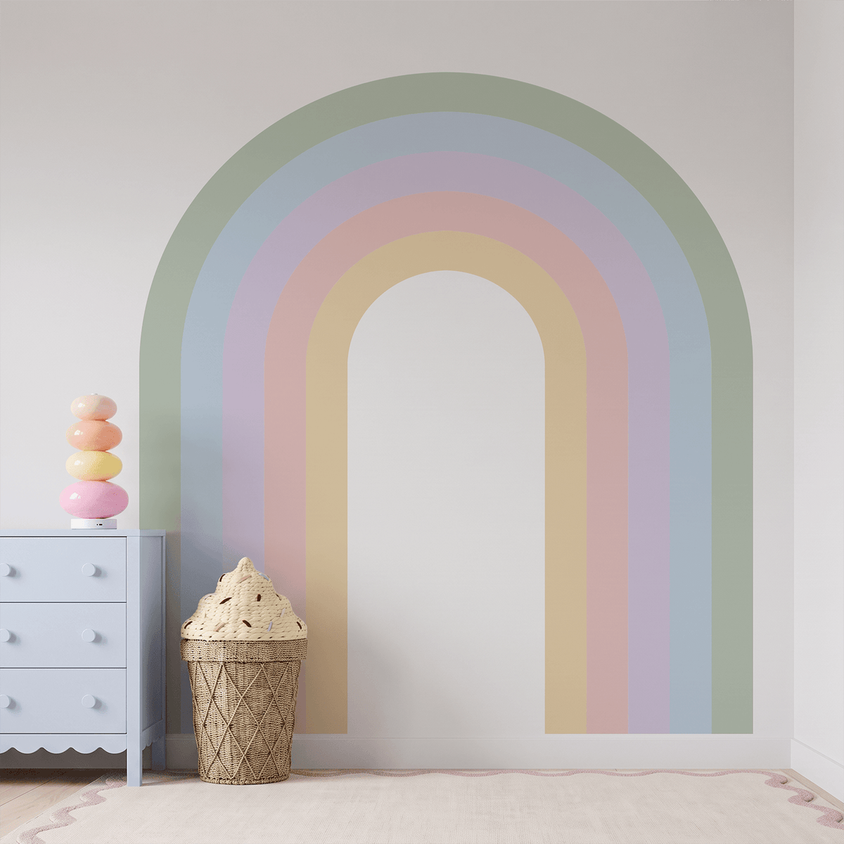 Rainbow Arch Wall Decal