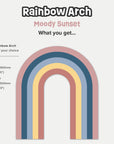 Rainbow Arch - Moody Sunset